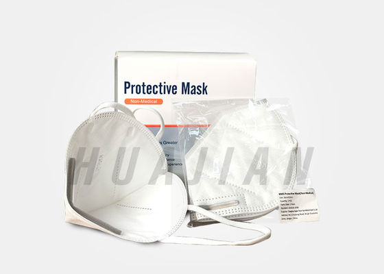 ماسک های دندانپزشکی یکبار مصرف ایمنی KN95 5 Ply Non Woven Hypoallergenic