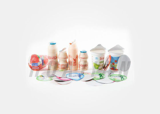 با ساختار PET AL HSL یا PET aL PE Sealing For Sauce Lidding Foil