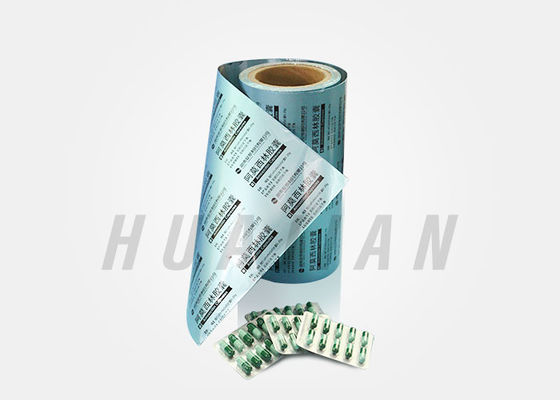 فویل های تاول 8011 Alu 20 Micron PTP برای مواد غذایی دارویی