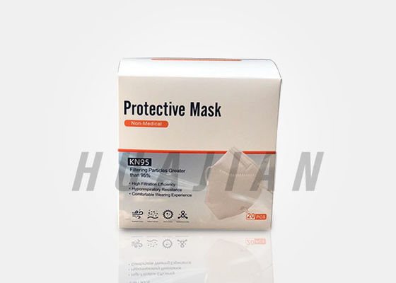 ماسک های دندانپزشکی یکبار مصرف ایمنی KN95 5 Ply Non Woven Hypoallergenic