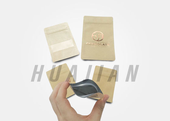 فویل آلومینیومی ایستاده کیسه ای Doy Pack Ziplock برای چای نمک پودری