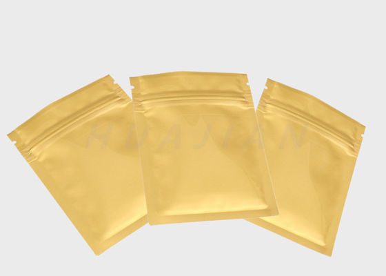 فویل آلومینیومی ایستاده کیسه ای Doy Pack Ziplock برای چای نمک پودری