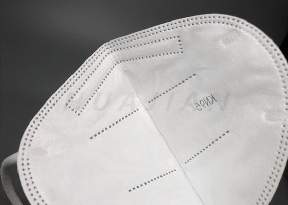 GB2626 Protective White 3D Folding 5 Ply KN95 ماسک صورت